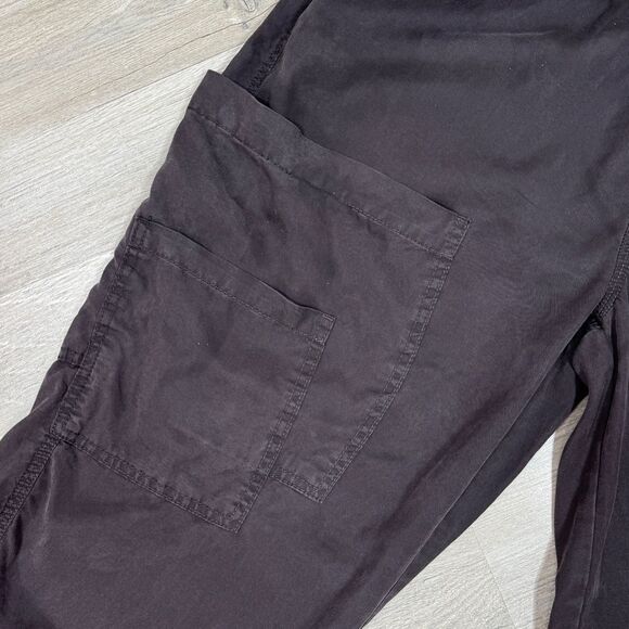 Hunter & Brown Slouchy Leg Pockets Pull On Trouser Pants Black XL - Picture 9 of 16